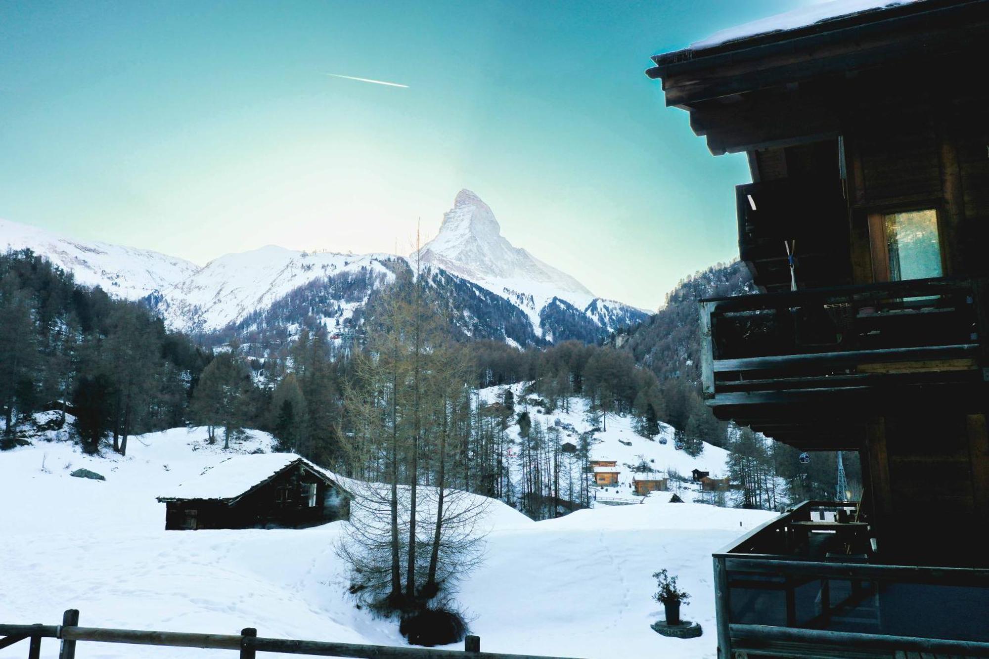Duplex Apartment With Sauna And Garden In Zermatt Zewnętrze zdjęcie